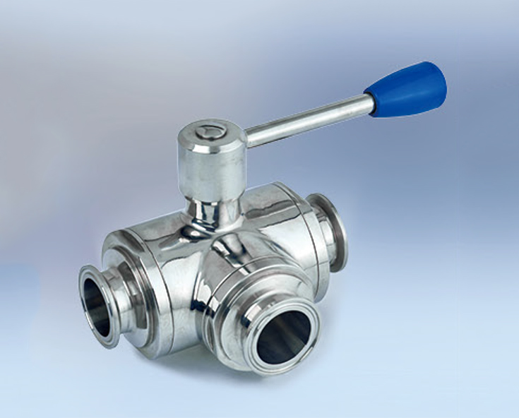 Sanitary Three Way Ball Valves